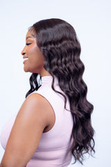 22" NATURAL BEACH WEAVE WIG