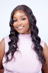 22" NATURAL BEACH WEAVE WIG