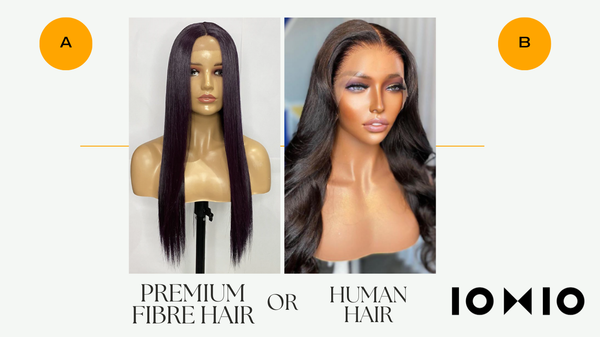 Premium Fibre hair VS Human Hair