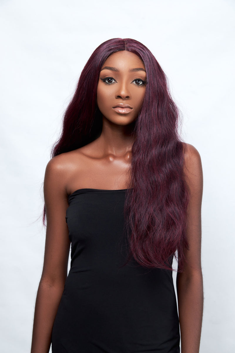 LONG WAVY 15, 17.5, 18.5" (Bundle with Closure)