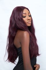 LONG WAVY 15, 17.5, 18.5" (Bundle with Closure)