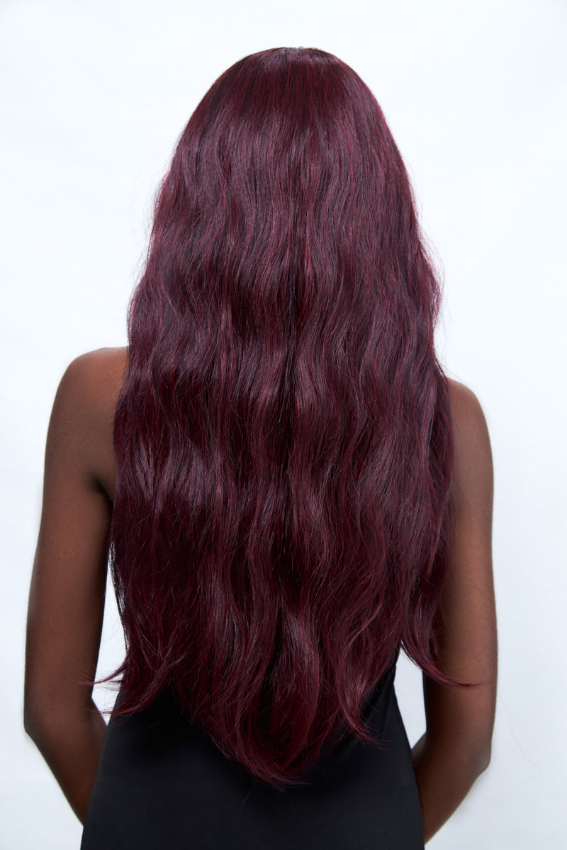 LONG WAVY 15, 17.5, 18.5" (Bundle with Closure)