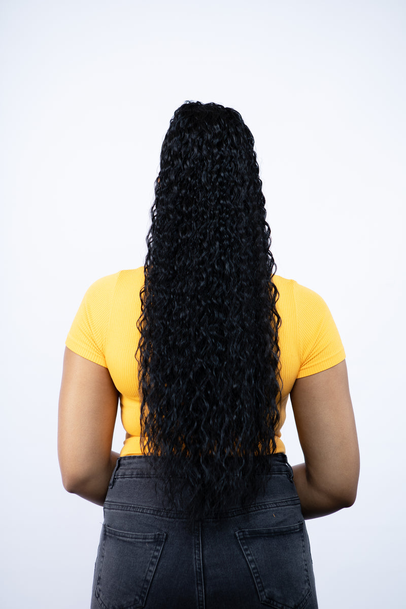 BRAID CURL PONYTAIL