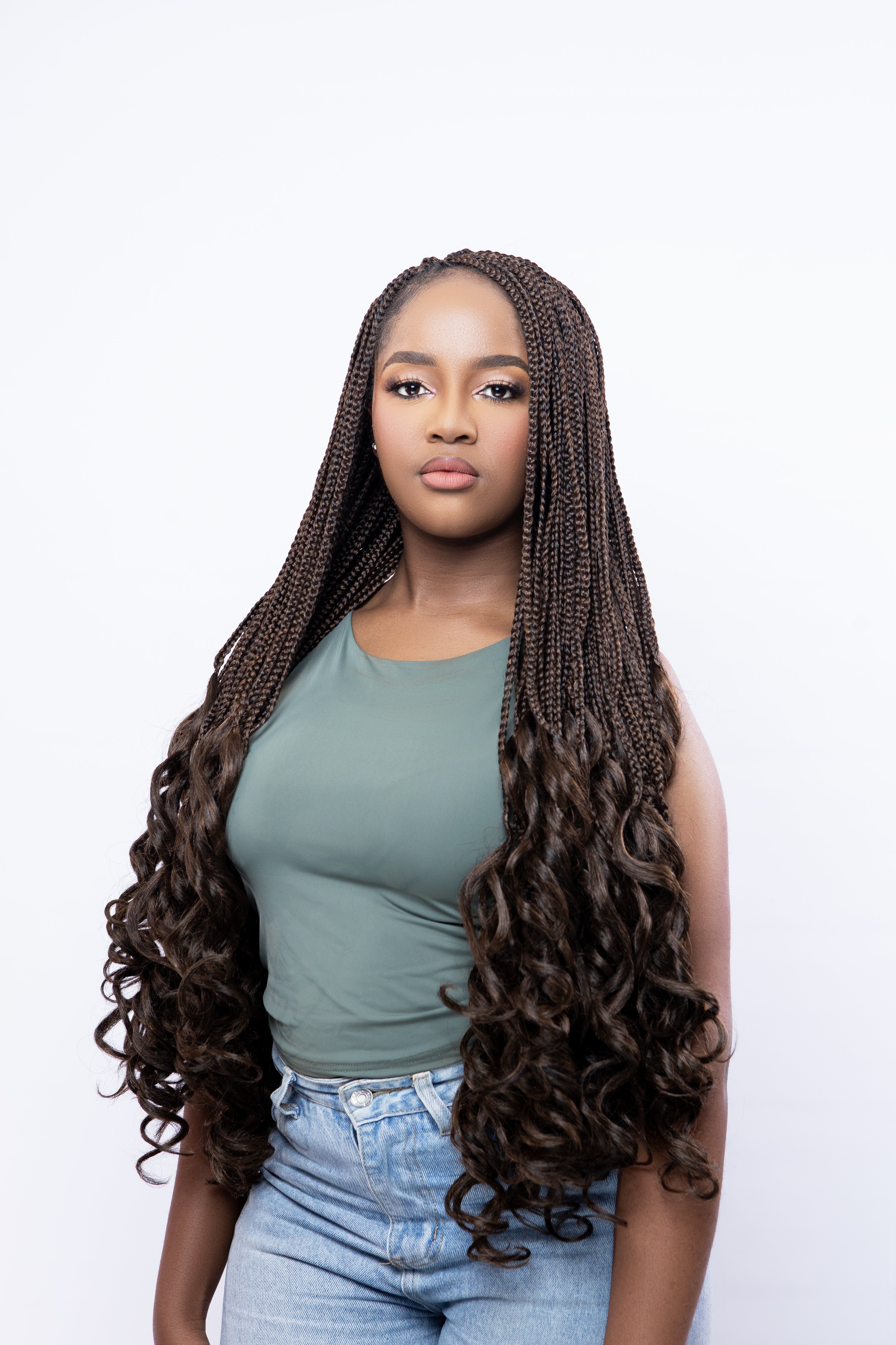 CURLY TIP BRAIDS 26